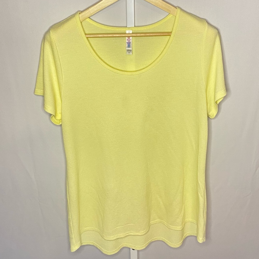 LuLaRoe Yellow Women’s Blouse
